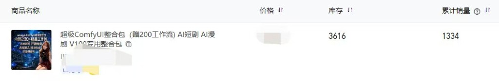 淘宝店铺累计销量截图